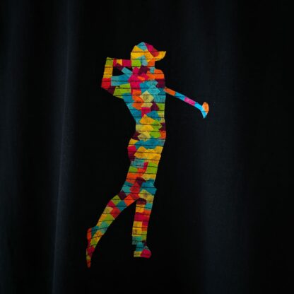 Calyz Golfer Black T-shirt